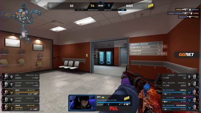 [HIGHLIGHTS] G2 vs NaVi – Map 2 Nuke - PGL Major 2021 - Grand Final смотреть онлайн
