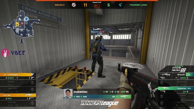Recon 5 vs Thunder Logic | WINNERS League Season 4 - NA Division - Round 3 смотреть онлайн