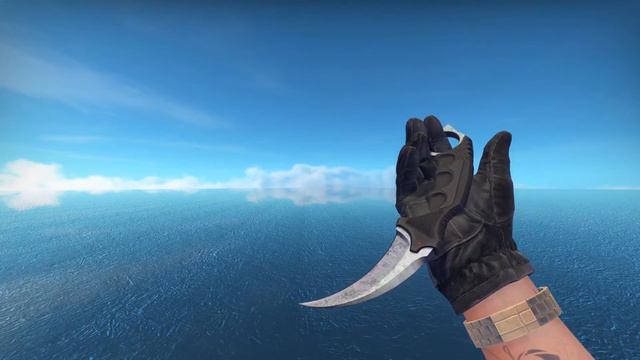 Karambit Blue Steel | CSGO Skin Showcase смотреть онлайн
