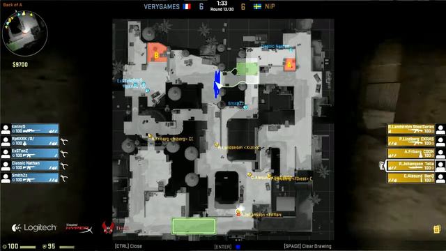 DreamHack Winter 2012 - Counter-Strike:Global Offensive - Grand Final - NiP vs VeryGames - Match #1 смотреть онлайн