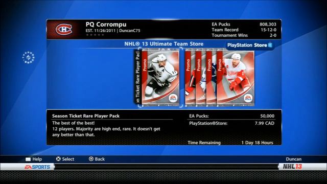 NHL 13 (PS3) - HUT - Pack Opening EP #38 (VALUE PACK) смотреть онлайн