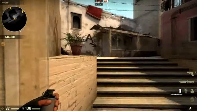 Counter Strike Global Offensive Mirage T Smoke Tricks 2014 смотреть онлайн