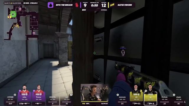NaVi vs Into the Breach - BLAST Paris Major 2023 RMR (MD1 MAP COMPLETO) CSGO | GAULES TV смотреть онлайн