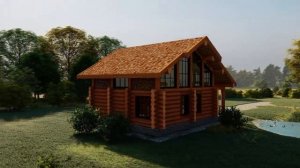 Дом Сахалин _ Ангарские терема _ срубы из кедра