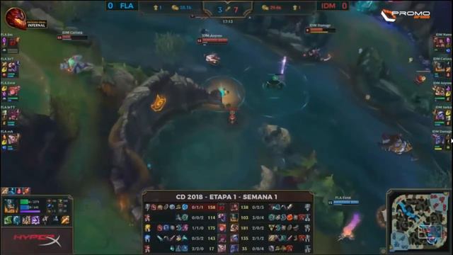 Flamengo eSports VS Ilha da Macacada Gaming - Circuito Desafiante 2018 - JOGO 1 смотреть онлайн