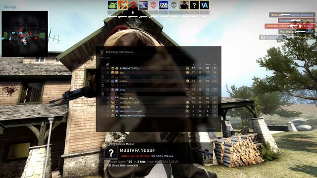 CS GO Safe House map 02 Counter strike Global Offensive смотреть онлайн
