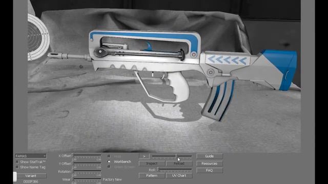 Pulse Famas [CS:GO Weapon Finish] смотреть онлайн