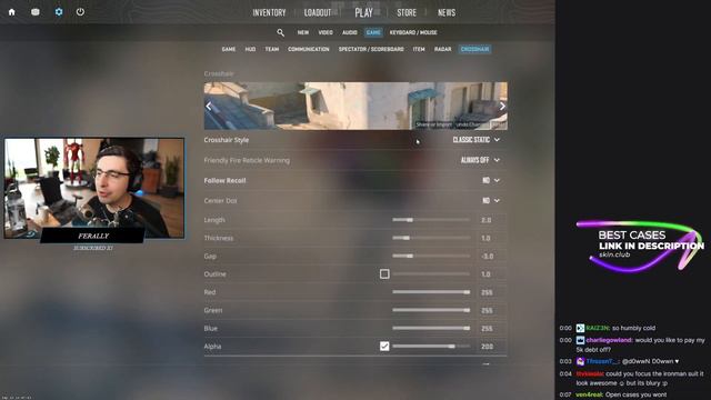twitch reacts to Shroud crosshair 29/9! (CS2) смотреть онлайн