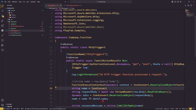 Azure Functions With PlayFab || Unreal Engine 5