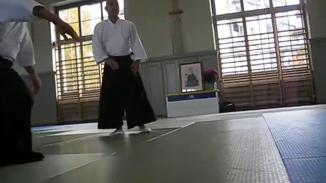 30 Gyaku-Hanmi Omote Iriminage (second form)