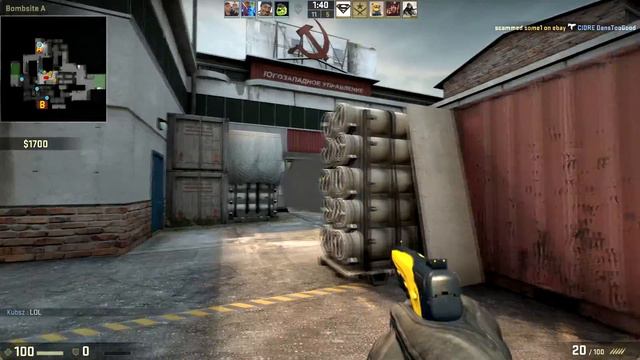 CSGO Highlights | 4k on Cache with Monkey Business Five-Seven смотреть онлайн