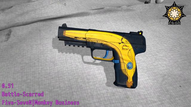 Five-SeveN Monkey Business - Skin Wear Preview смотреть онлайн