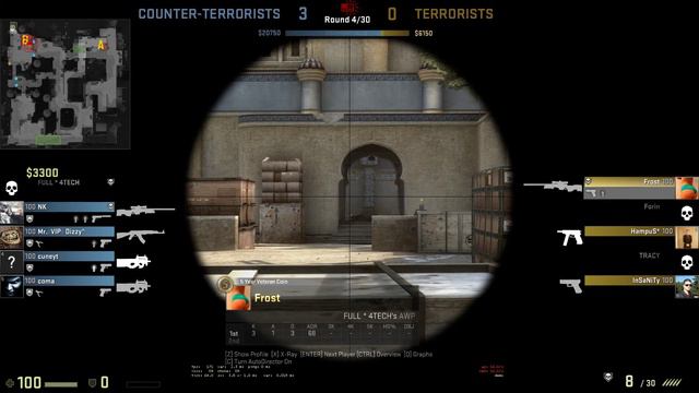 tnt`Frost Ace on Dust2 - CSGO смотреть онлайн