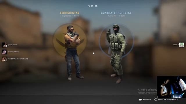 Game play - CS GO com Iskandar Souza смотреть онлайн
