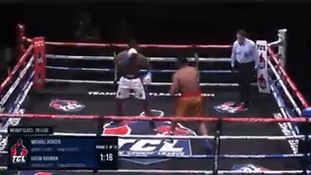 Hasim Rahman Jr vs Michael Hunter 1 Round Tournament Fight! смотреть онлайн