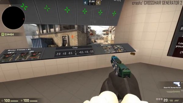 CS:GO - How to Change your Crosshair - Crashz' Crosshair Generator V2