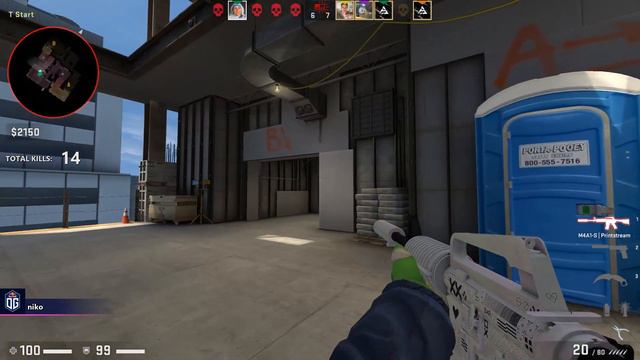 CSGO POV OG niko (27-14) vs SAW (vertigo) @ BLAST.tv Paris Major 2023 Europe RMR A / Apr 7, 2023 смотреть онлайн