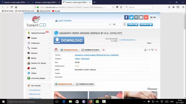 How to download Assassins Creed Origins[R.G Catalyst] смотреть онлайн