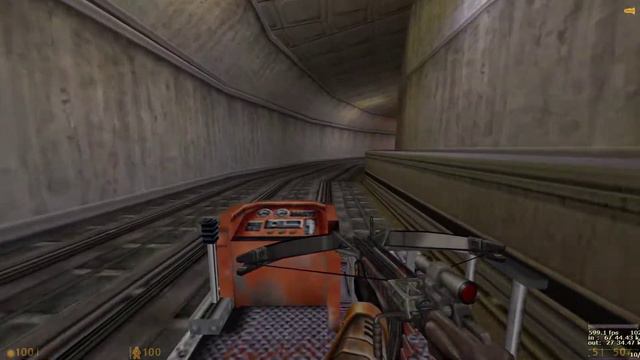 Half-Life: Train pushes Barney смотреть онлайн