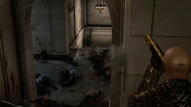 Hitman 3 The Bank CQC Shotgun All NPCs Have Guns Kill Everyone Infinite Ammo Mod смотреть онлайн