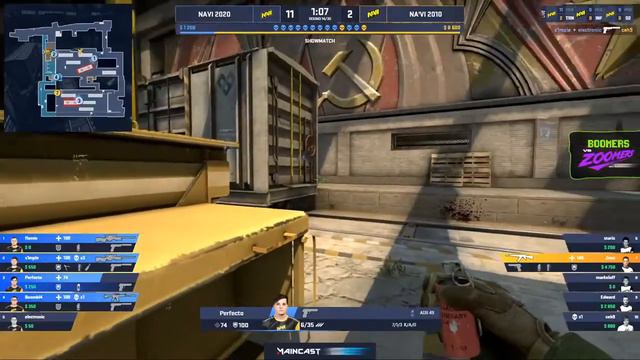 ШОУМАТЧ NAVI 2010 VS 2020[RU]: CSGO TRAIN \ОБЗОР\ Пошли вход ножи\Капитан режит Капитана смотреть онлайн