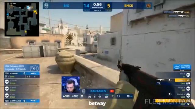 XANTARES CS:GO MONTAGE (GANGSTA PARADISE)