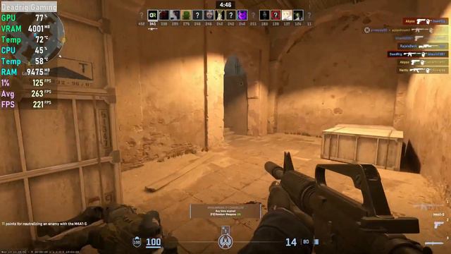RTX 3060 Ti Counter Strike 2 | I5 12400F + RTX 3060 Ti CS2