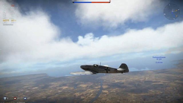 Gustav | Bf 109 G-2 | Realista смотреть онлайн