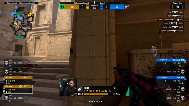 9z vs Imperial - HIGHLIGHTS - ESL Pro League S18 l CSGO смотреть онлайн