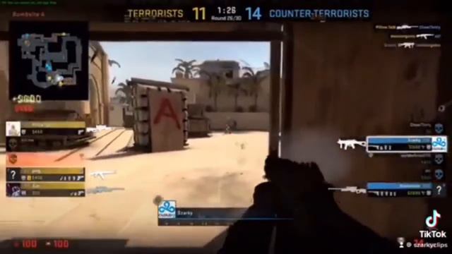 I recreated the Zeus Ladder Bhop on Mirage against FaZe Clan смотреть онлайн