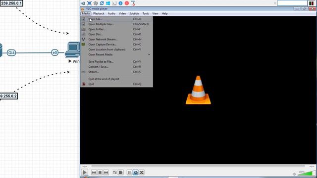 EVE-NG W/ Multicast And VLC