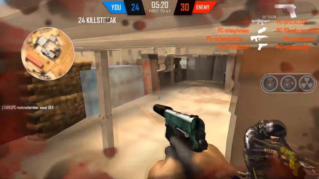 Nuke Gun Game Gameplay | Bullet Force смотреть онлайн