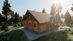 Баня Большая _ Ангарские терема _ срубы из кедра