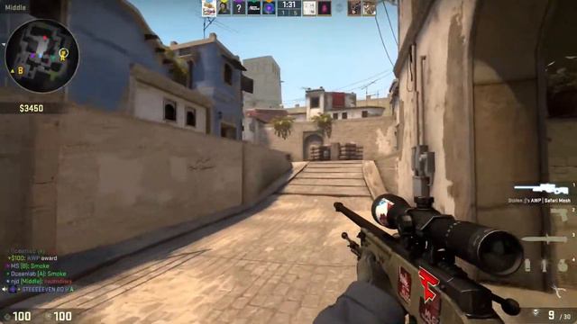 Nicco | CS:GO | Mirage AWP/Nade 4k smurf action (280 ping) смотреть онлайн