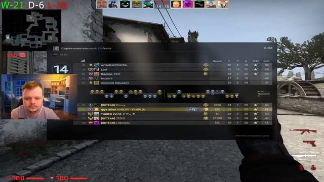 КС ГО | ПУТЬ К ГЛОБАЛУ | ВОСЕМЬ ИНФЕРНО | CS:GO #7 смотреть онлайн