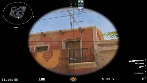 Smoke Window From T Spawn On Mirage CS2