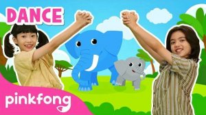 Dance with Elephants! | Dance Along | Kids' Rhymes | Let's Dance Together! | Pinkfong Songs