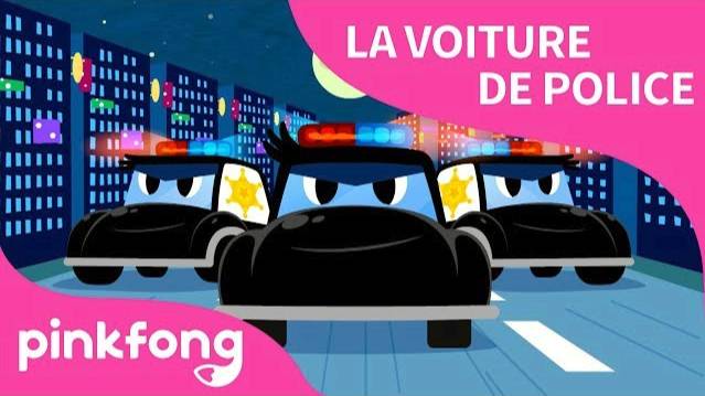 [Français] Chanson Voiture De Police | Chansons De Voitures | Pinkfong Chansons Pour Enfants