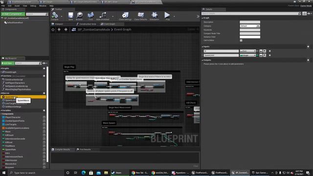 Advanced AI Zombies! | Building a Zombie Game In UE4 (Dev Vlog 3) смотреть онлайн