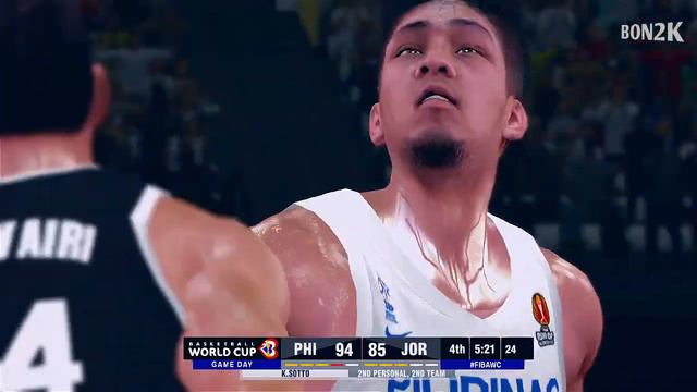 GILAS PILIPINAS VS JORDAN | FIBA ASIA QUALIFIER | 4Q FULL GAME | CPU VS CPU #gilaspilipinas #fiba2k смотреть онлайн