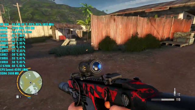 Far Cry 3 & Primal RX 480 8GB OC | 1080p | FRAME-RATE TEST смотреть онлайн