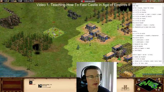 Age of Empires 2: Fast Castle Strategy смотреть онлайн
