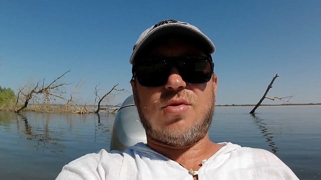 первый СОМ на квок! разведка новых мест и рыбалка на Волге.