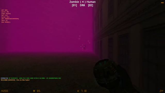 Counter-Strike: Zombie Escape Mod - ze_hunted_city_dp on Darkfrag [NEW MAP] смотреть онлайн