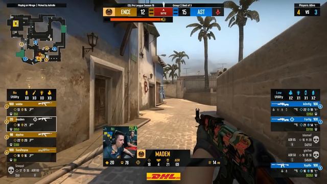 ASTRALIS ПОСЛЕДНИЙ ШАНС!! - Astralis vs ENCE | ESL Pro League 16 (CS:GO) смотреть онлайн