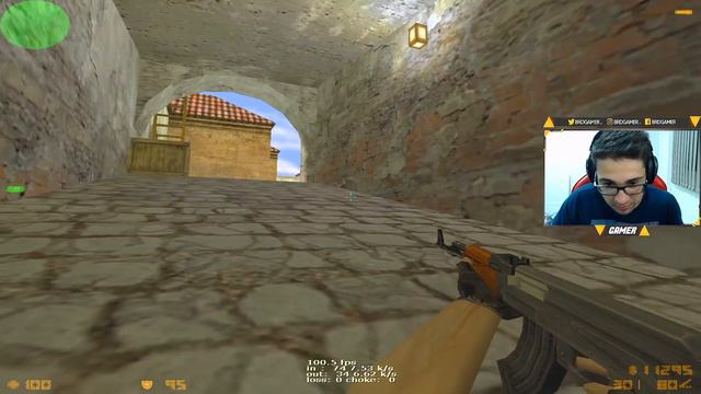 Joguei CS 1.6 contra 10 BOTS XITADOS, será que ainda sei JOGAR? смотреть онлайн