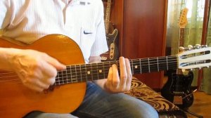 Любимый мой-Юта-(как играть на гитаре аккорды)