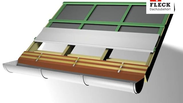 FLECK Dachzubehör – Europa-Roll-Traufe смотреть онлайн