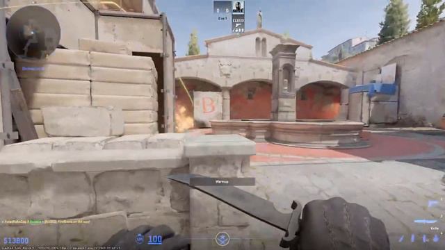 Simple CS2 Inferno B Nades