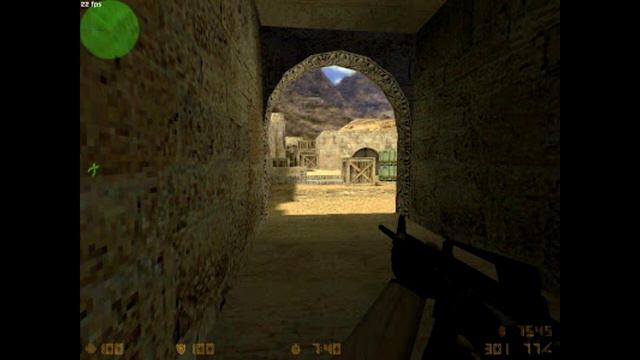 CS 1.6 Right Hand mod For Software Render users смотреть онлайн